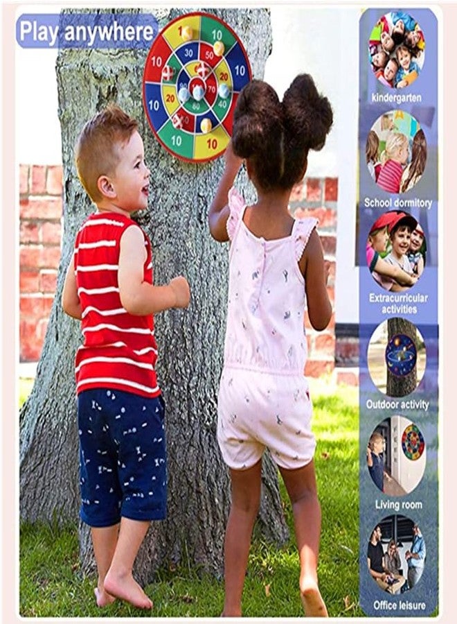 ASUVI 36 cm Kids Dart Ball Board Game with 3 Sticky Balls, Toy for Birthday Gift and Learning Maths Toy Kids Ball Games, Indoor Outdoor Game Return Gift Ball Game - Image 5
